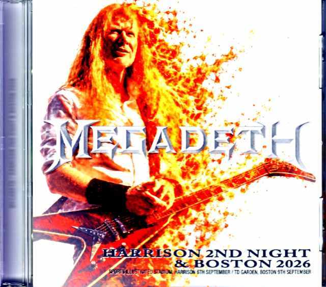 Megadeth メガデス/NJ,USA 09.06.2026 Complete & more