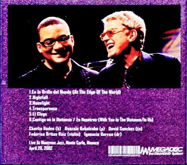 (2枚組LPレコード) チャーリー・ヘイデン/Nocturne Charlie Haden and Nocturne チャーリー・ヘイデン/Monaco 04.20.2002