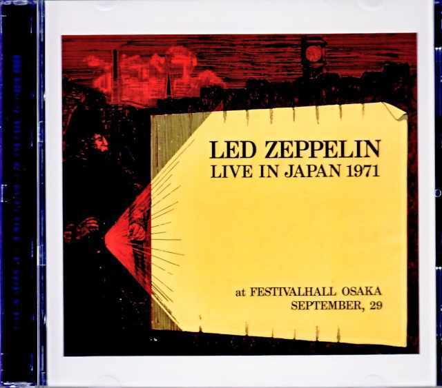 Led Zeppelin レッド・ツェッペリン/Osaka,Japan 09.29.1971 Original