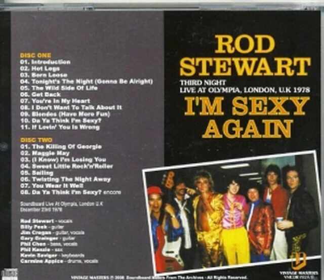 Rod Stewart ロッド・スチュワート/London,UK 1978