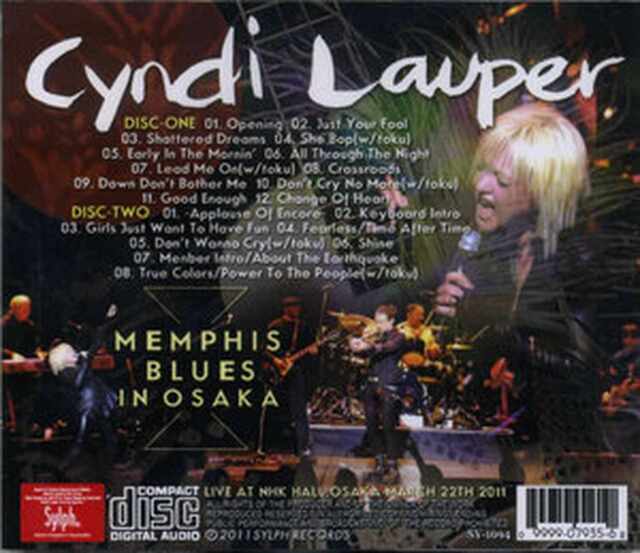 Cyndi Lauper シンディ・ローパー/Osaka,Japan 2011