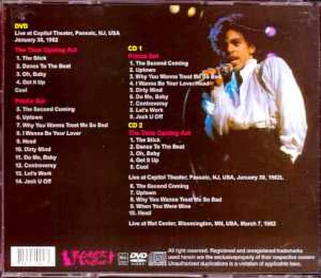 Prince プリンス/New Jersey,USA 1982