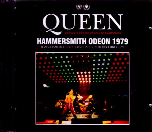 希少カラーレコード【貴重音源】QUEEN/Get Down Queen クィーン/London,UK 12.26.1979 Upgrade