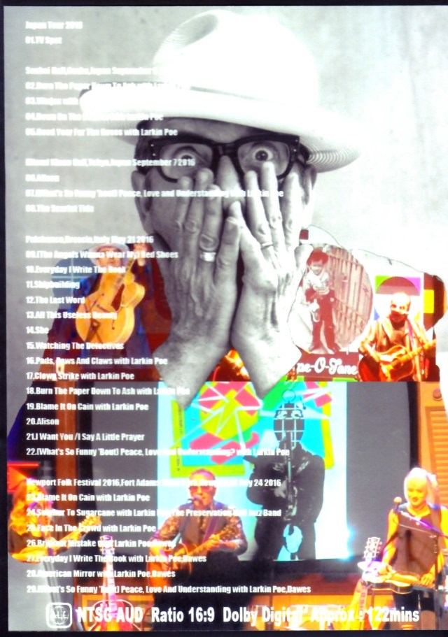Elvis Costello エルヴィス・コステロ/Japan Tour 2016 & more