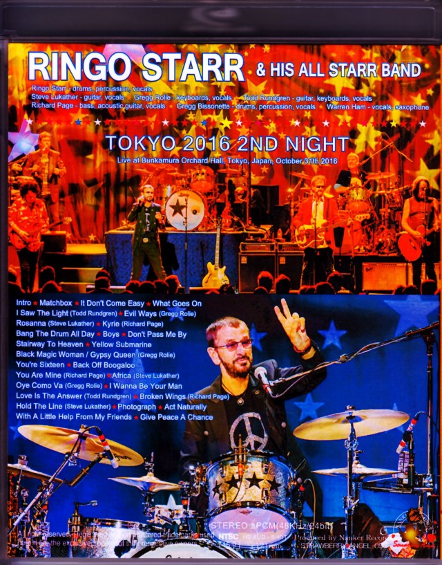 RINGO STARR TOUR 2016 パーカー ビートルズ リンゴスター Ringo Starr - You're Sixteen / Devil Woman – NIGHT BEAT RECORDS