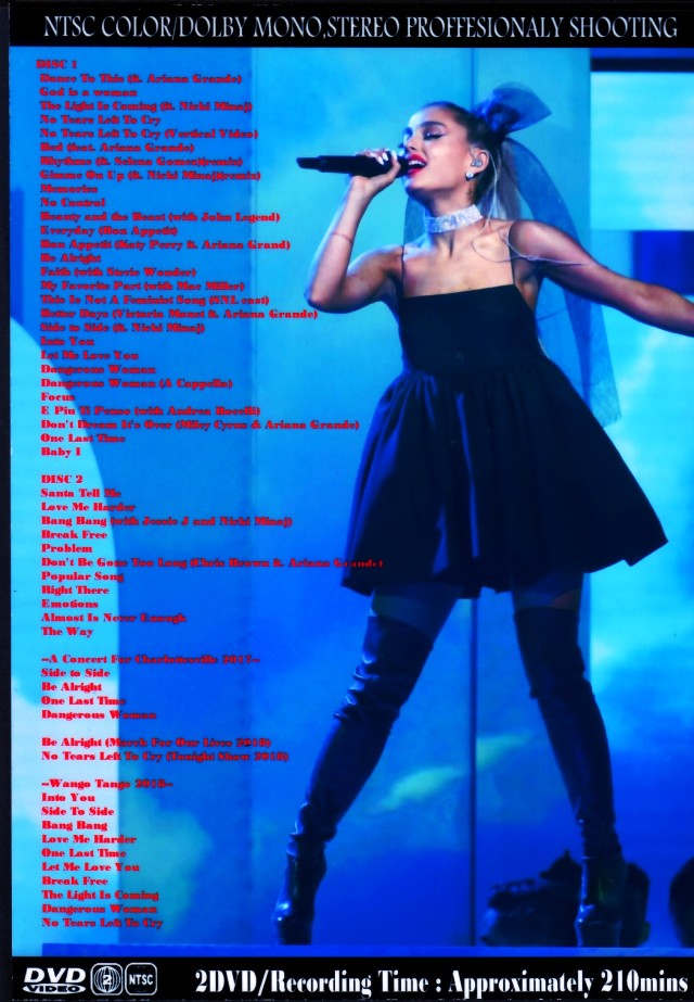 Ariana Grande アリアナ・グランデ/Music Video Collection 2018