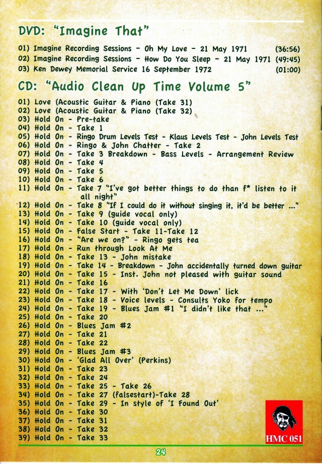John Lennon ジョン・レノン/Reconstruction Vol.5