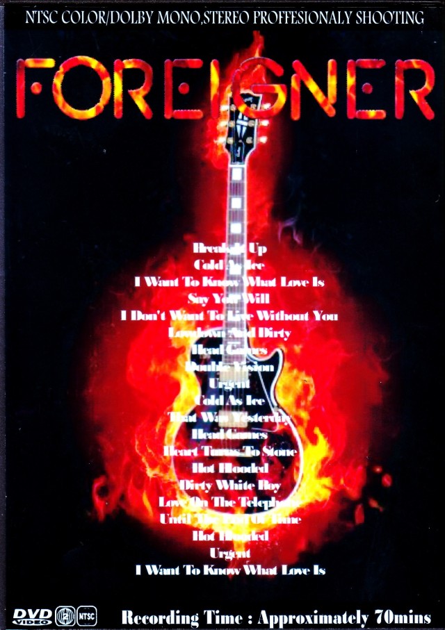 Foreigner フォリナー/Forever Hits Media Collection 1967's-1980's