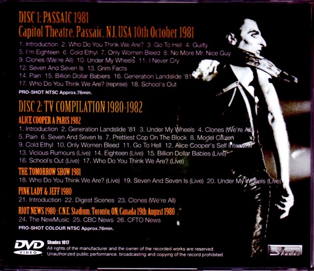 Stryper ストライパー/Tokyo,Japan 1989