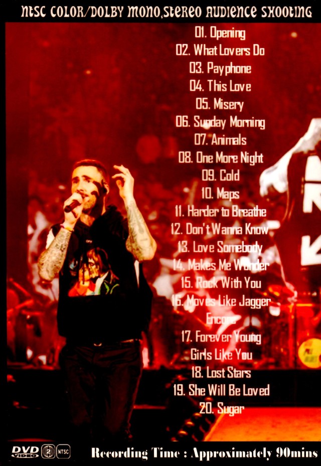 Maroon 5 マルーン・5/Tokyo,Japan 2019