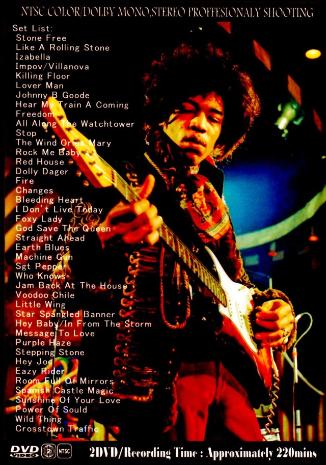 Jimi Hendrix ジミ・ヘンドリックス/Anthology Live Clip 1967-1970 