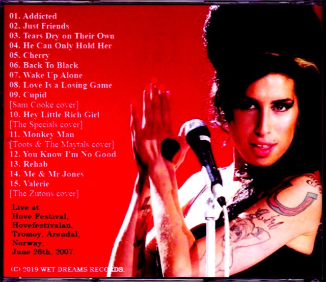 Amy Winehouse エイミー・ワインハウス/Norway 2007