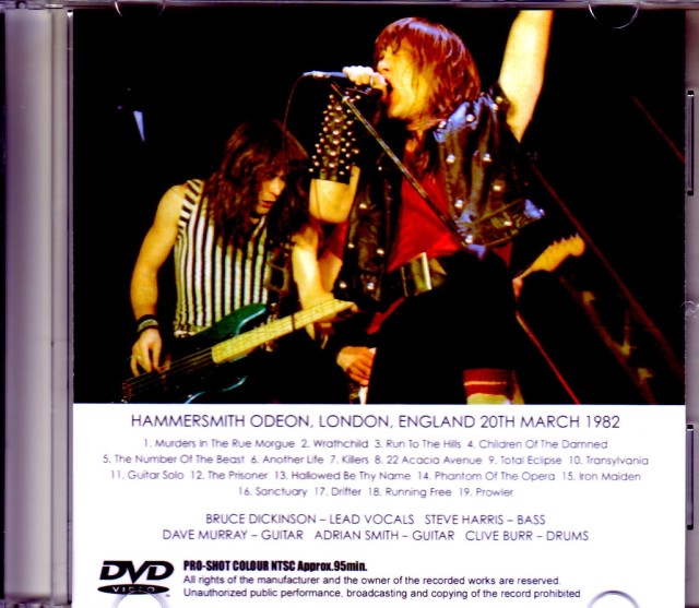 Iron Maiden アイアン・メイデン/London,UK 1982 Expansion Ver.