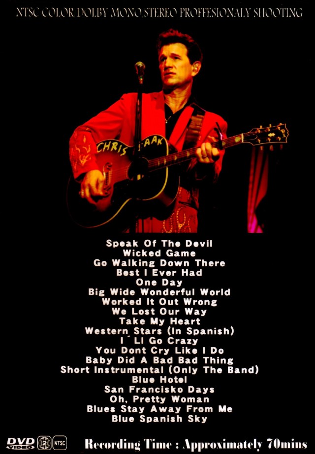 CHRIS ISAAK / クリス・アイザック商品一覧｜OLD ROCK｜ディスク