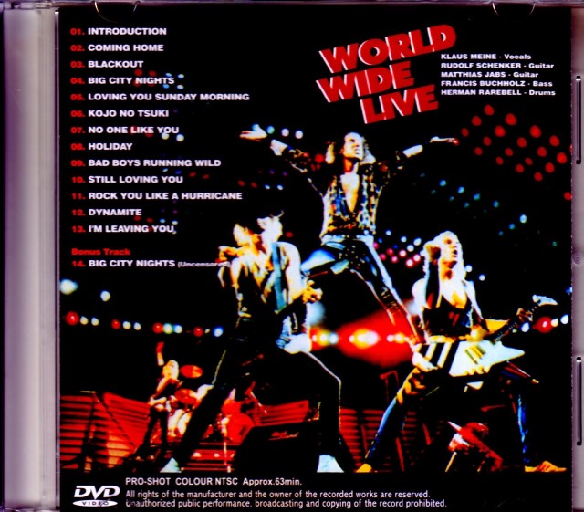 スコーピオンズ／ＣＤコレクション Music - Scorpions Official Store