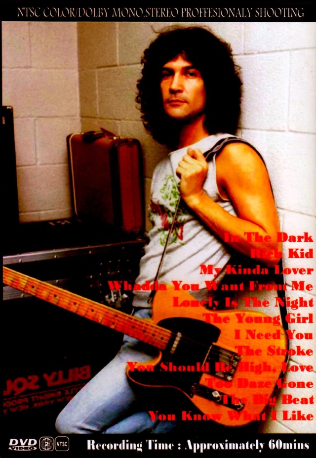 Billy Squier ビリー・スクワイヤー/CA,USA 1982