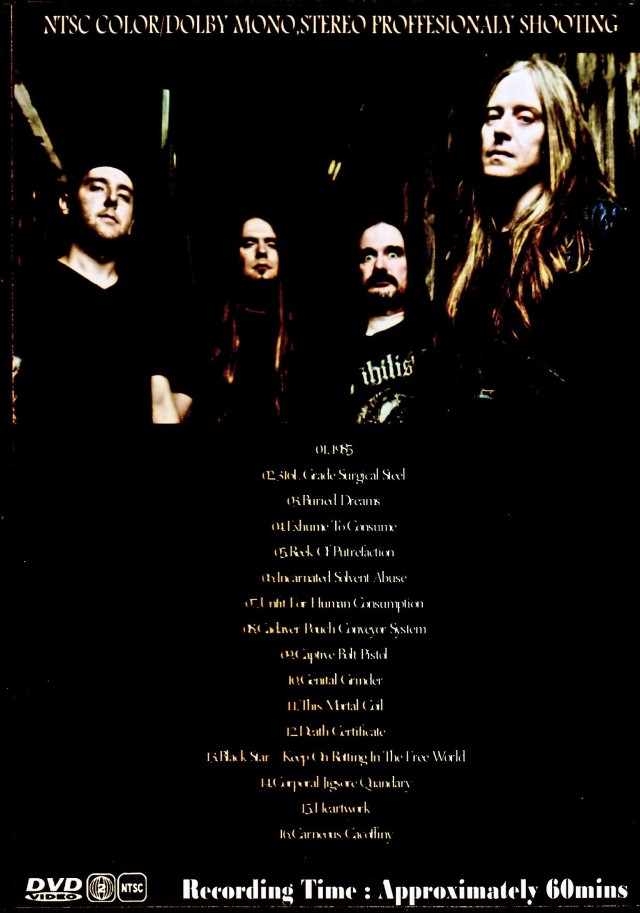 【再出品】CARCASS（カーカス）バンドスコア 再値下げ】CARCASS（カーカス）バンドスコア