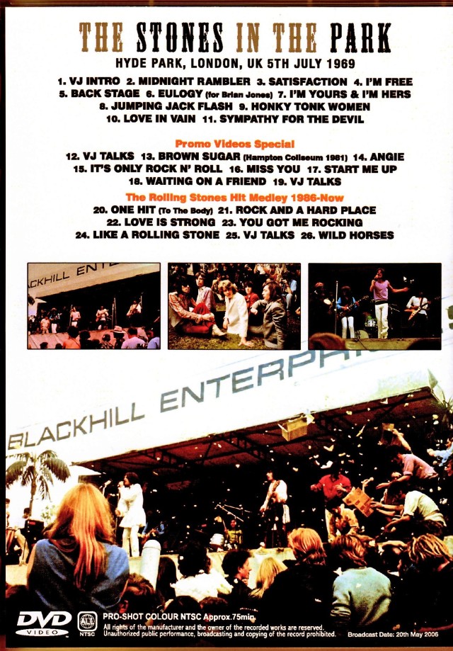 Rolling Stones ローリング・ストーンズ/London,UK 1969 & more