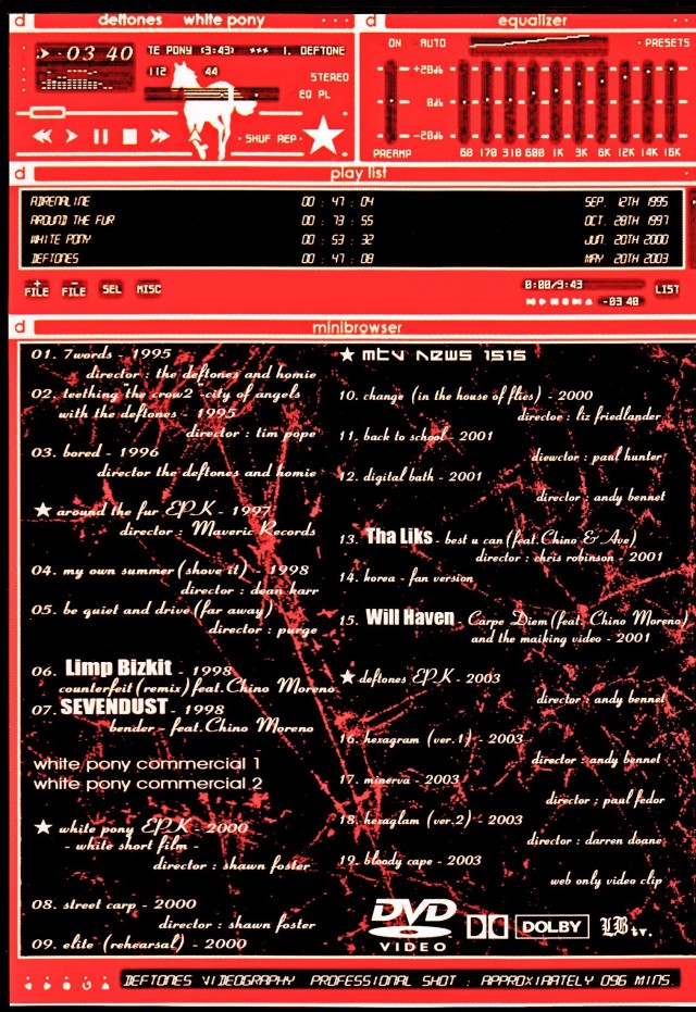 Deftones デフトーンズ CDコレクション 10枚セット Deftones デフトーンズ CDコレクション 10枚セット