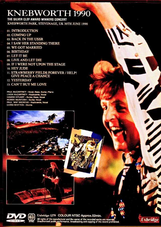Paul McCartney ポール・マッカートニー/UK 1990