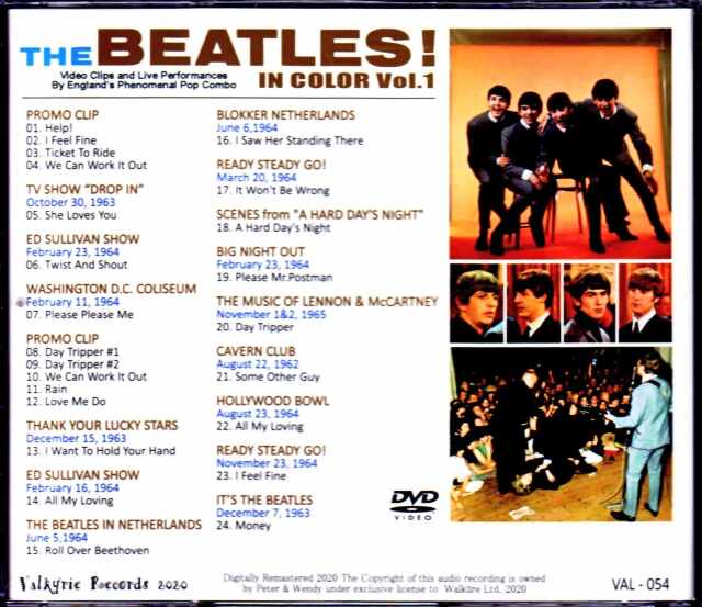 Beatles ビートルズ/Promo Clip & more Color Edition
