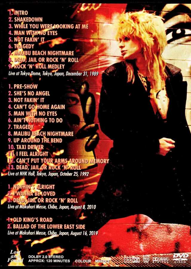 Michael Monroe マイケル・モンロー/Japan Tour Chronicle 1989-2019