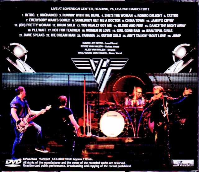 【レア物DVD】ヴァンヘイレン/In Concert レア物DVD】ヴァンヘイレン/In Concert