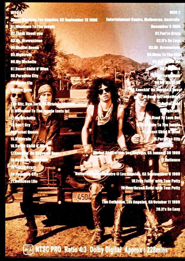 Guns N' Roses ガンズ・アンド・ローゼス/初期映像集 1986-1989