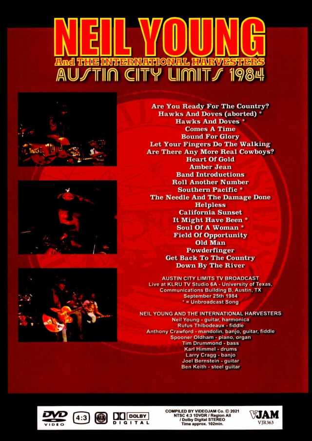 ニールヤング Tribute to Neil Young DVD