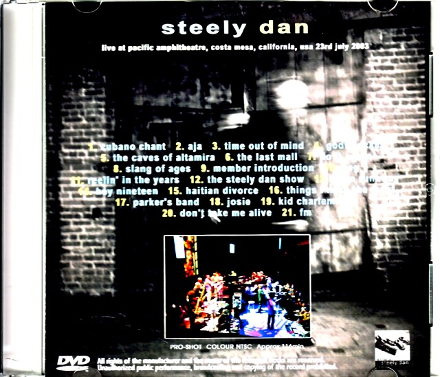 Steely Dan スティーリー・ダン/CA,USA 2003 Complete