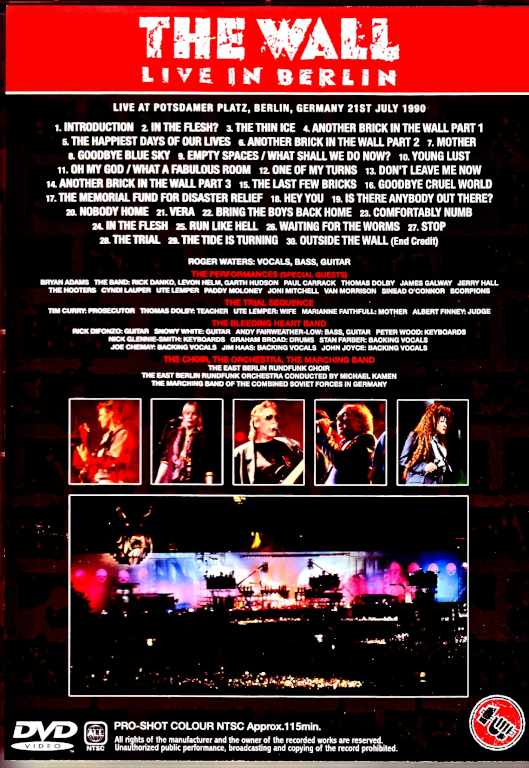 Roger Waters ロジャー・ウォーターズ/Germany 1990 Japanese