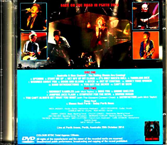 ローリング・ストーンズ/JAPAN TOUR 2014 DVD＋CD 3セット ローリング・ストーンズ / 日本公演 2014年3月4日 東京ドーム