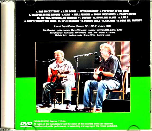 Eric Clapton Steve Winwood エリック・クラプトン スティーヴ・ウィン