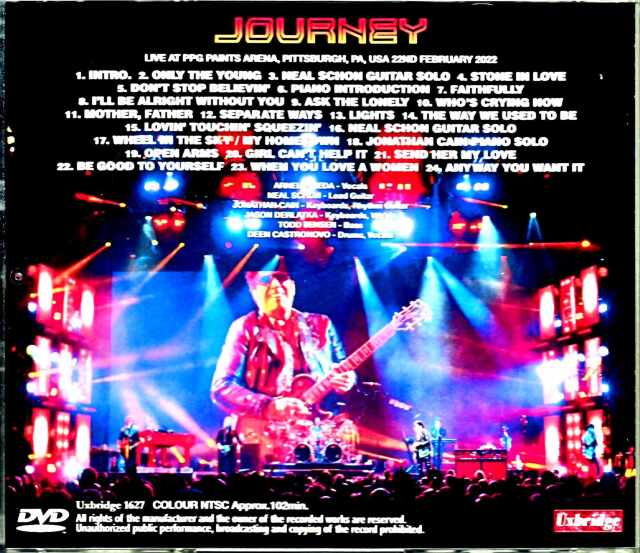 Journey ジャーニー/PA,USA 2022
