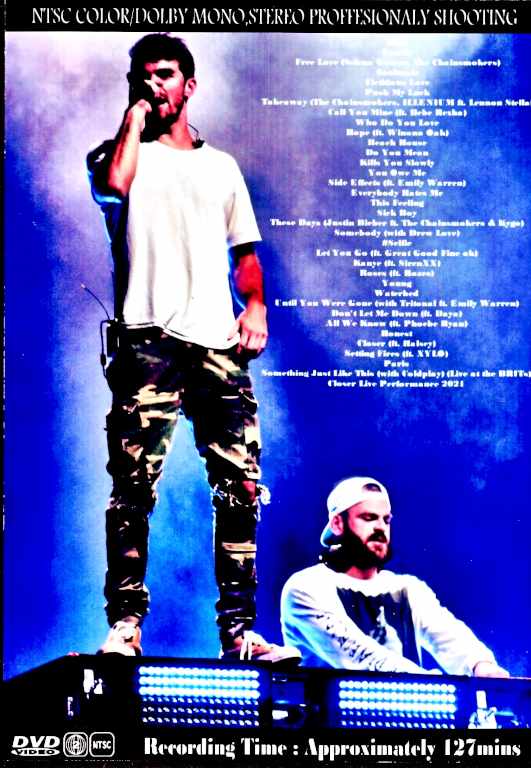 Chainsmokers チェインスモーカーズ/Music Video Collection 2022