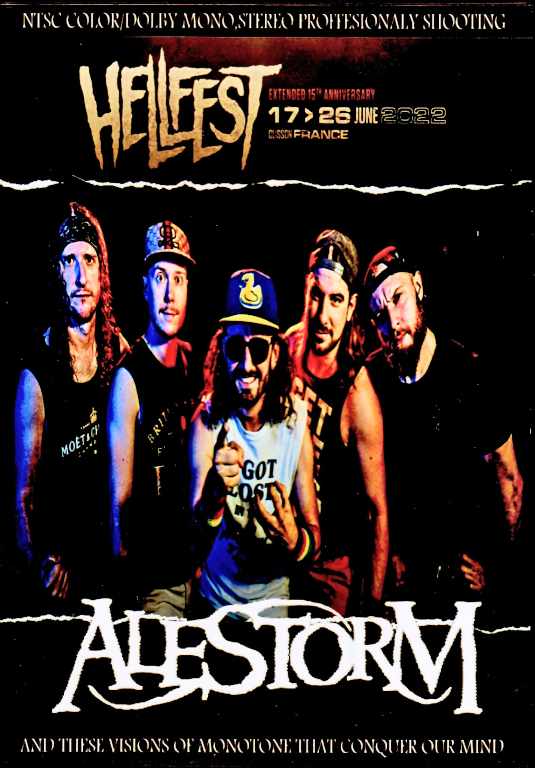 ALESTORM CD 5枚セット エイルストーム Alestorm エイルストーム/France 2022 Complete