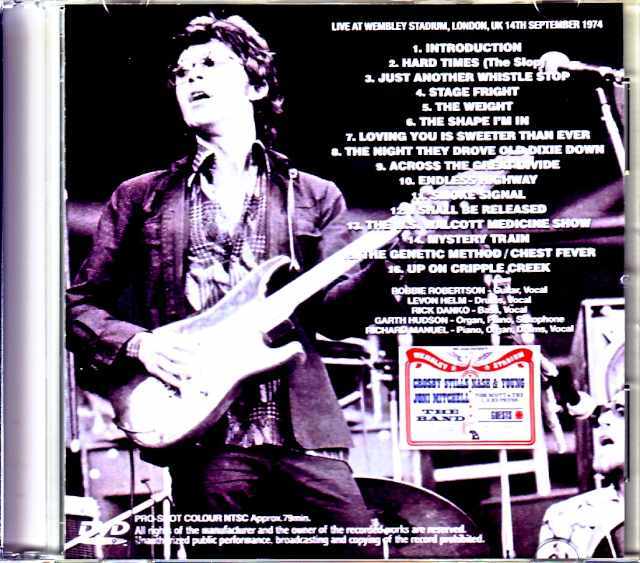 インディーズバンドの.DVDです。 Band,The ザ・バンド/London,UK 1974