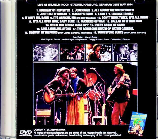 ミック・テイラー　　ミックテイラー　DVD Mick Taylor ミック・テイラー/CO,USA 2001