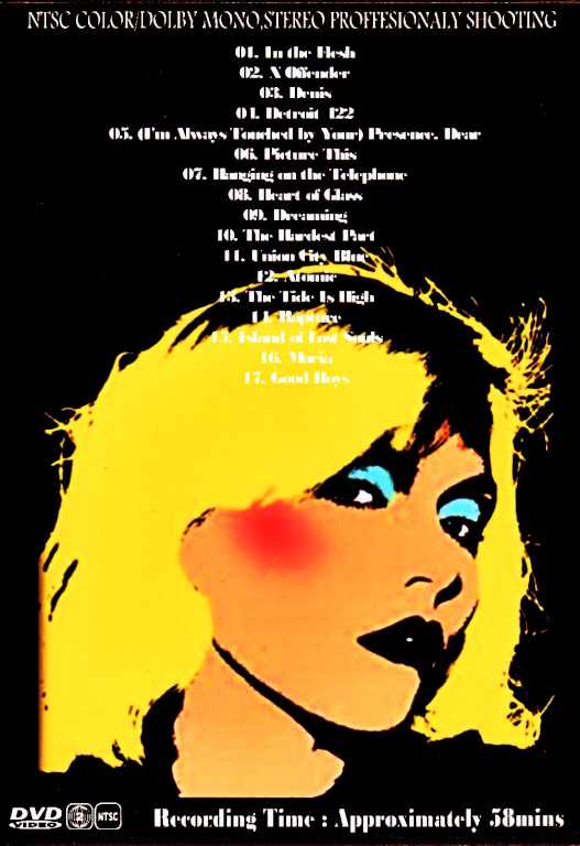 Blondie ブロンディ/Music Video Collection 2022