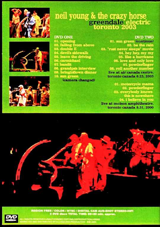 Neil Young & the Crazy Horse ニール・ヤング/Canada 2003 Complete