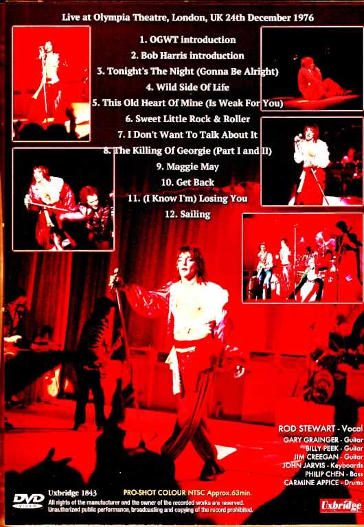 Rod Stewart ロッド・スチュワート/London,UK 1976 Upgrade