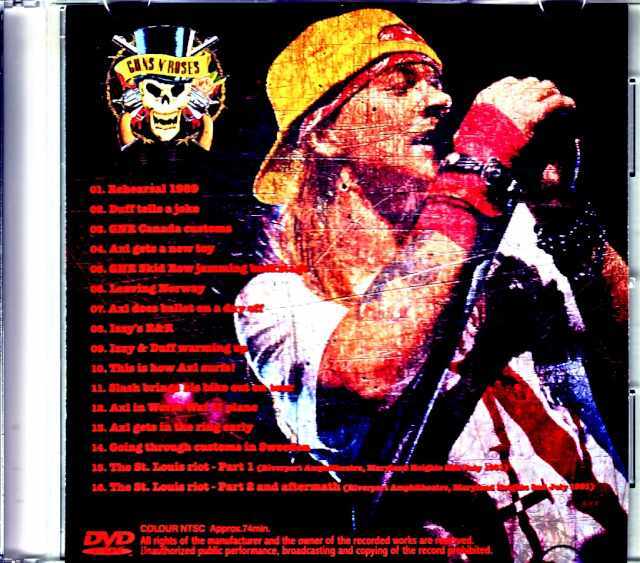 Guns N' Roses ガンズ・アンド・ローゼス/Robert John's Home Videos