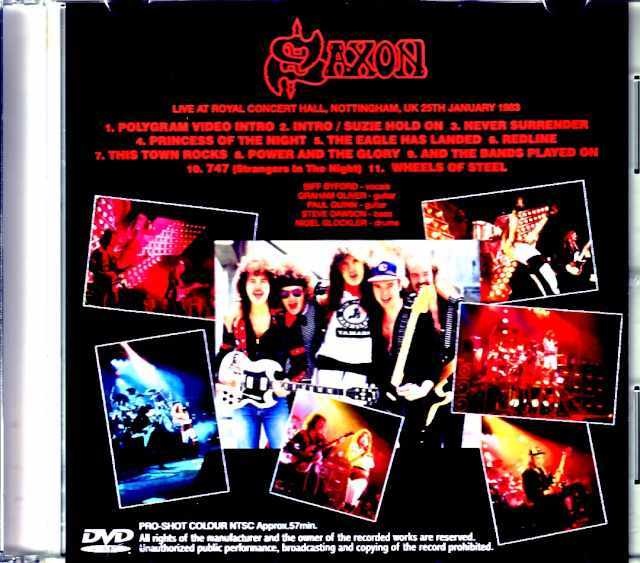 Saxon サクソン/England,UK 1983 Jewel Version