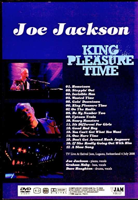 ジョージャクソン　2000年代以降 5タイトルセット　ディスク6枚 Joe Jackson ジョー・ジャクソン/Switzerland 2008