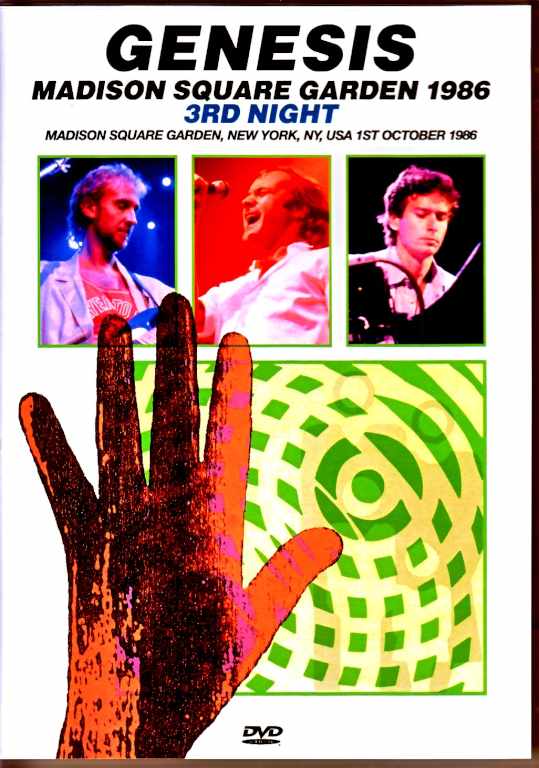 Genesis ジェネシス/NY,USA 10.1.1986