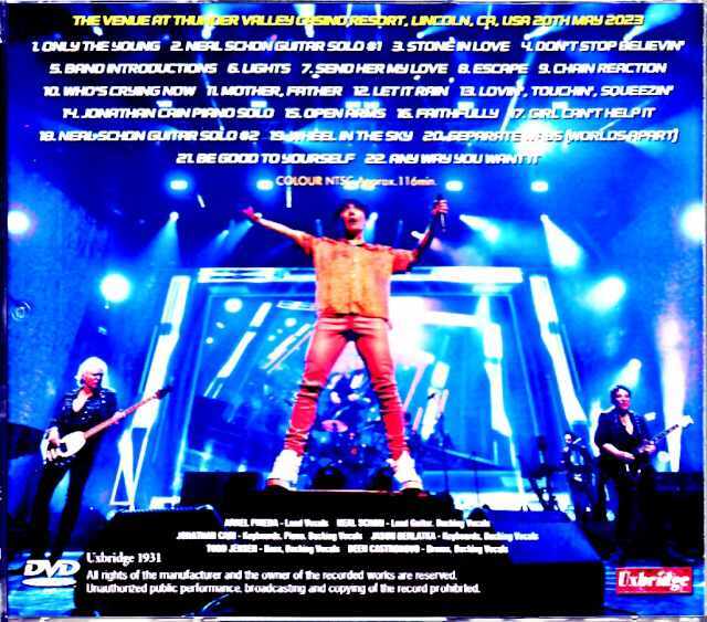 Journey ジャーニー/CA,USA 2023 Complete