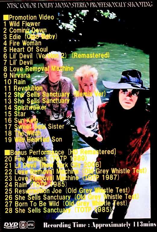 Cult,The ザ・カルト/Music Video Collection 2023