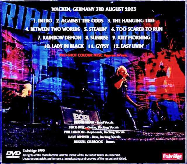 Uriah Heep ユーライア・ヒープ/Germany 2023 Complete