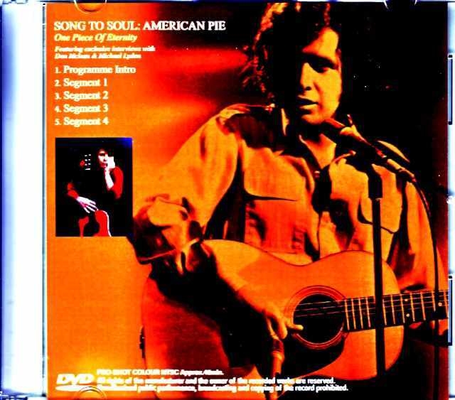 Don McLean ドン・マクリーン/アメリカン・パイ Song to Soul American