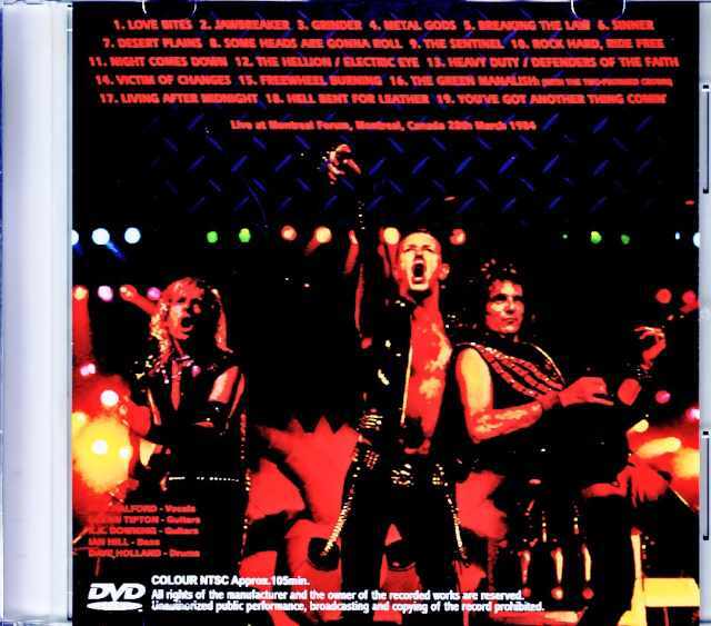 JUDAS PRIEST　ジューダスプリースト  LGOD　ヘビーメタル メタル・ゴッド、ジューダス・プリースト来日記念！ 『炎